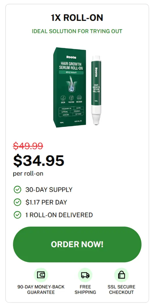 Roota Hair Serum  price 